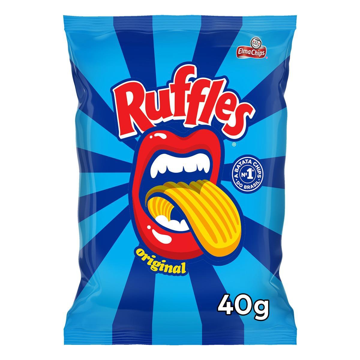 Batata Chips Original Ruffles 40g