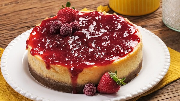 Cheesecake de frutas vermelhas