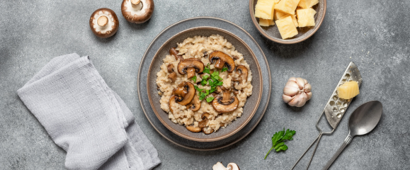 Risoto de Cogumelos! 